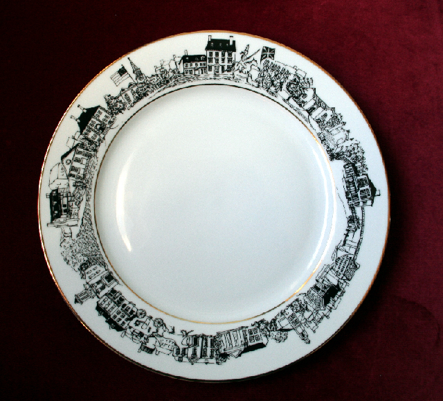 Historic Alexandria Decorative Plate