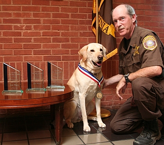 K9 Sherman and Deputy OHara