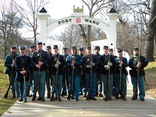 Fort Ward Recruit Day