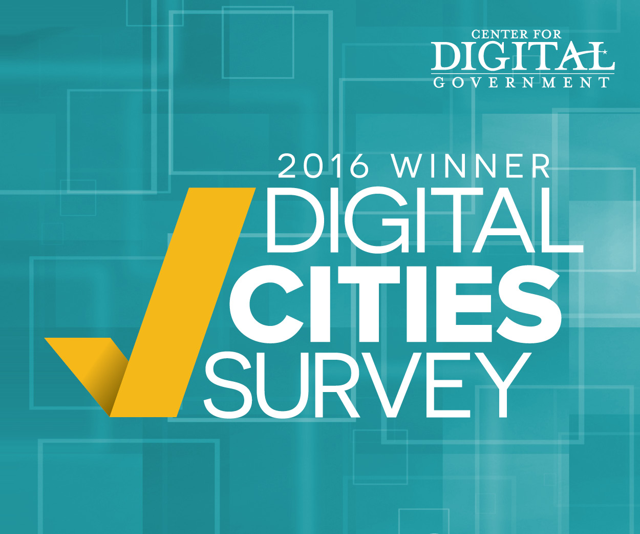 2016 Digital Cities Winner Logo